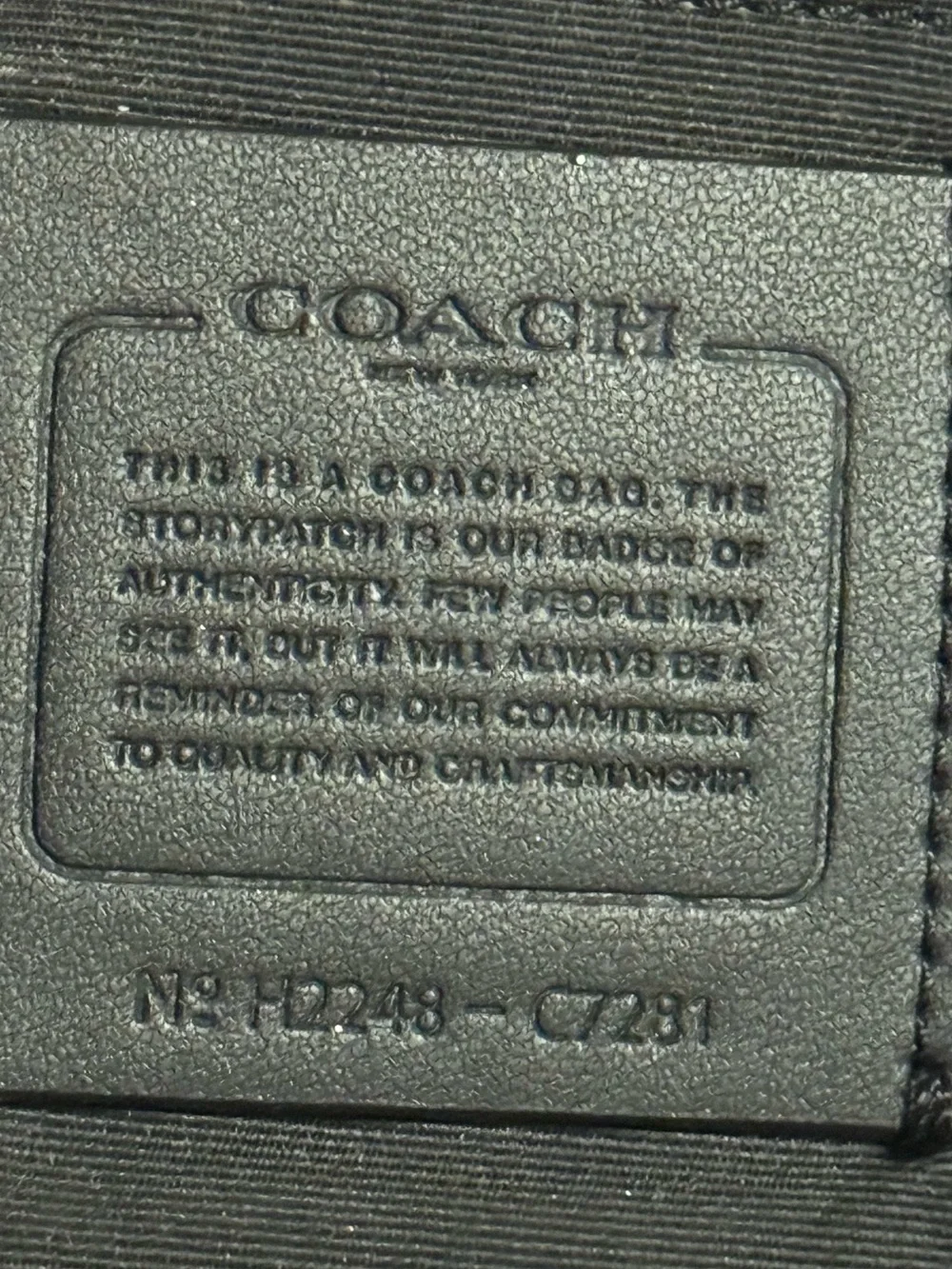 Coach Jordan Signature Canvas Backpack Brown/Black Leather | Style H2248-C7231